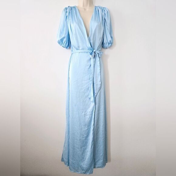 NWT Alexia Admor Mikayla Wrap Maxi Dress - Picture 4 of 12